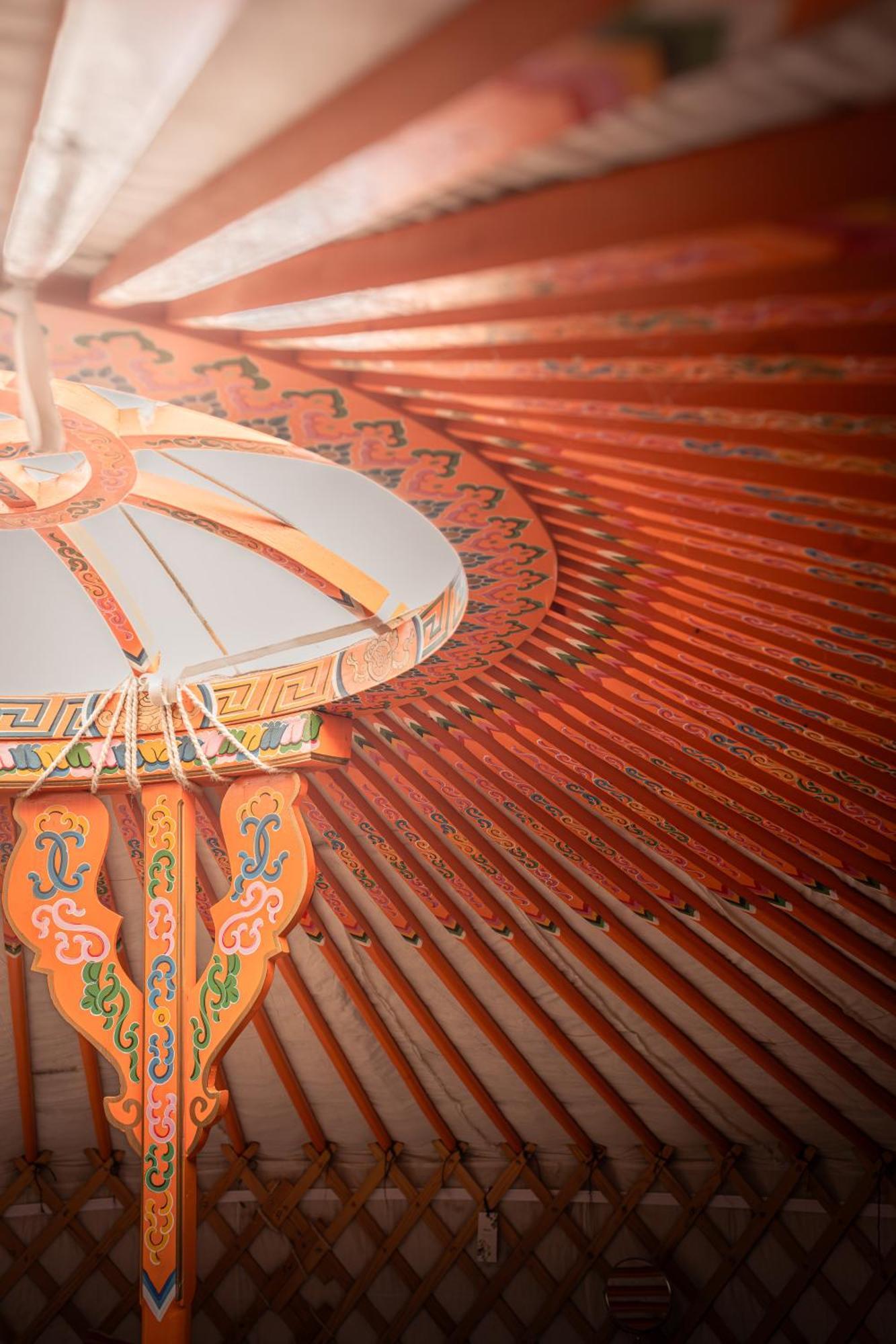 Gilfach Gower Farm Luxury Yurt With Hot Tub Hotel Ammanford Eksteriør billede